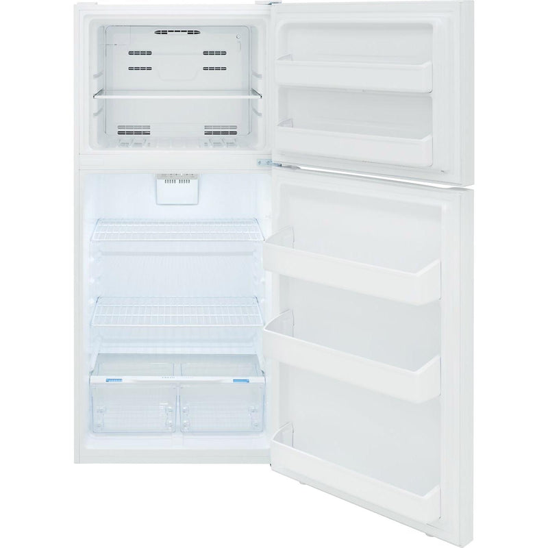  Frigidaire 30-inch, 18.17 cu. ft. Freestanding Top Freezer Refrigerator FFHT1814YW IMAGE 4