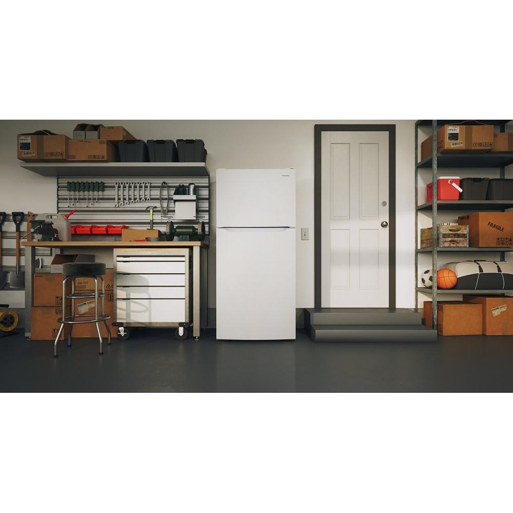  Frigidaire 30-inch, 18.17 cu. ft. Freestanding Top Freezer Refrigerator FFHT1814YW IMAGE 8