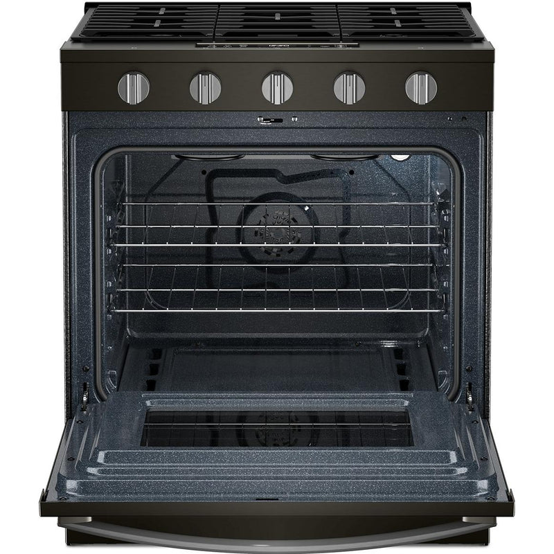  Whirlpool 30-inch Slide-In Gas Range with Wi-Fi WSGS5030SV IMAGE 2