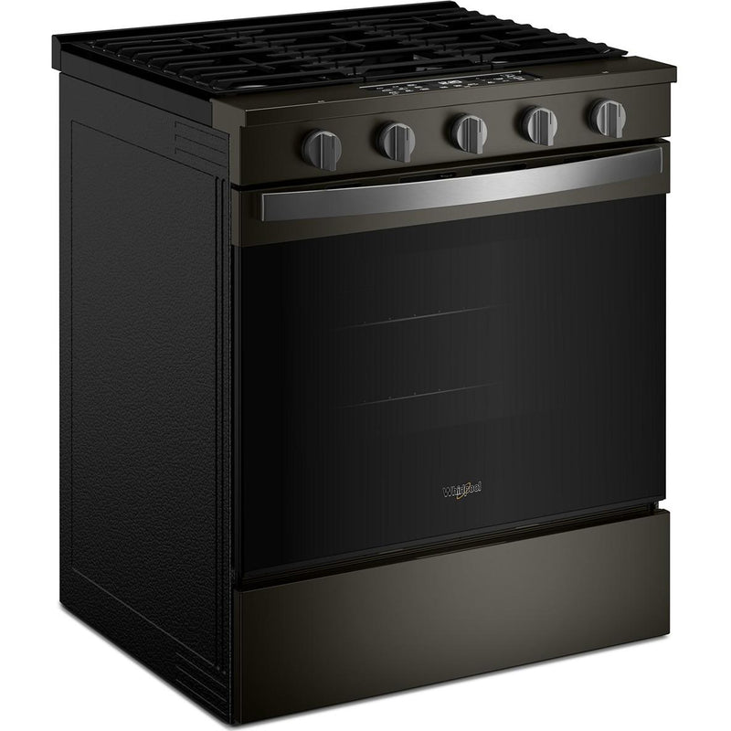  Whirlpool 30-inch Slide-In Gas Range with Wi-Fi WSGS5030SV IMAGE 4