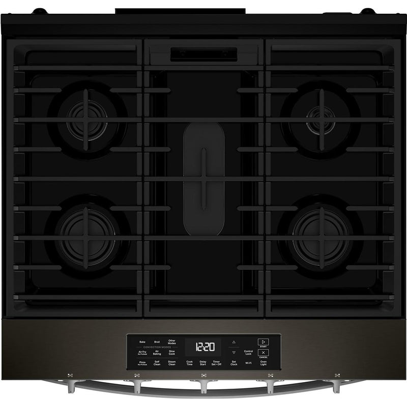  Whirlpool 30-inch Slide-In Gas Range with Wi-Fi WSGS5030SV IMAGE 6