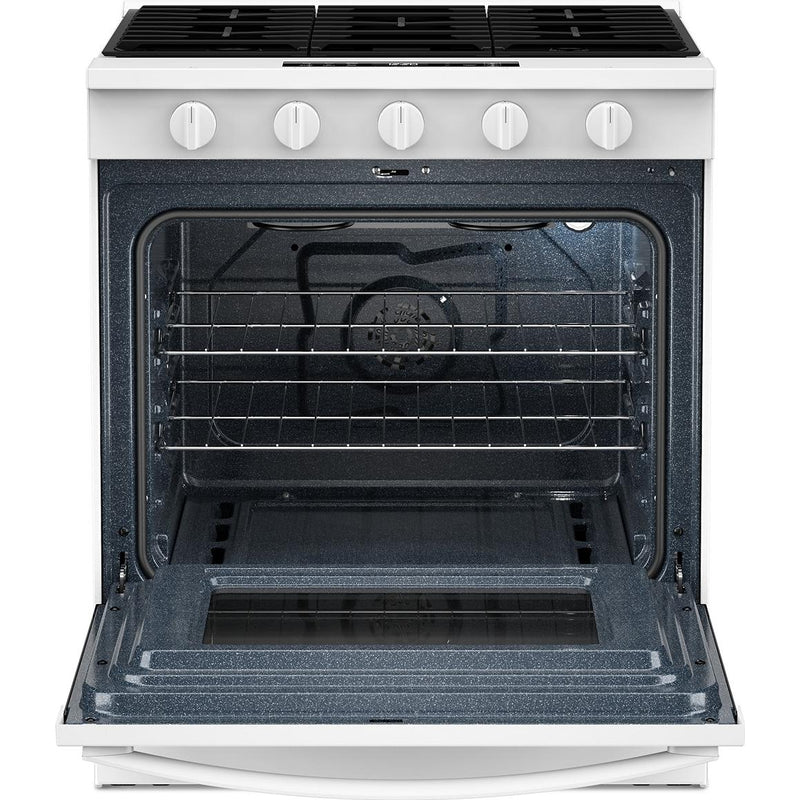  Whirlpool 30-inch Slide-In Gas Range with Wi-Fi WSGS5030SW IMAGE 2