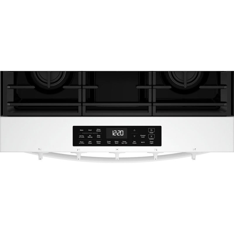  Whirlpool 30-inch Slide-In Gas Range with Wi-Fi WSGS5030SW IMAGE 3