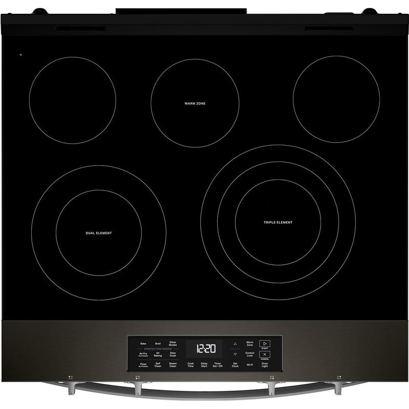  Whirlpool 30-inch Slide-In Electric Range with Wi-Fi YWSES5030SV IMAGE 6