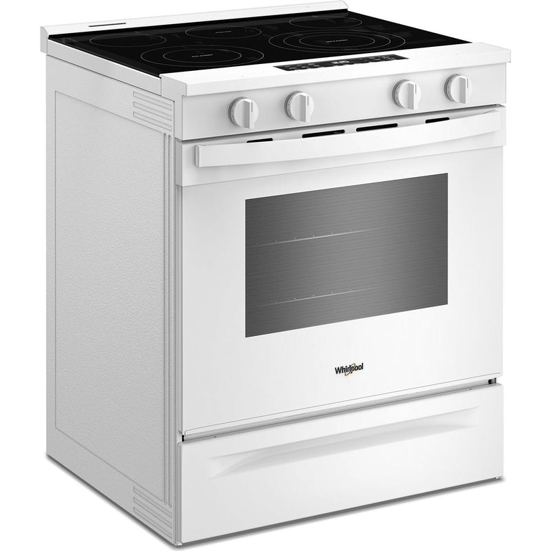  Whirlpool 30-inch Slide-In Electric Range with Wi-Fi YWSES5030SW IMAGE 5