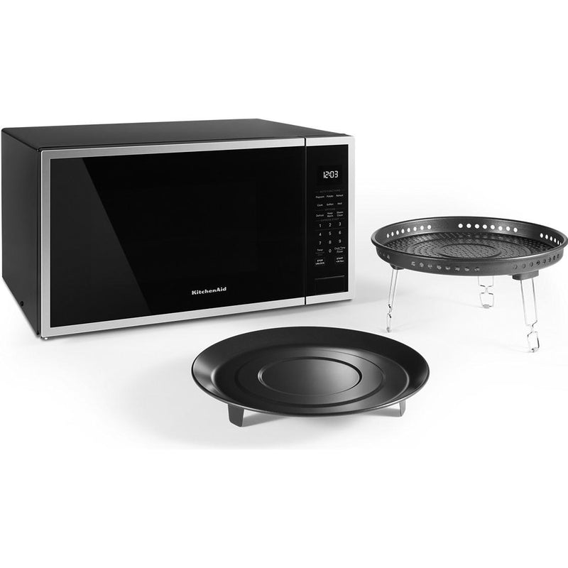  KitchenAid 22-inch, 1.5 cu. ft. Countertop Microwave Oven with Convection Technology KMCS522SPS IMAGE 5