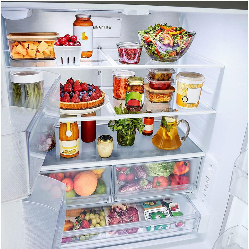  LG 36-inch, 25 cu.ft French Door Refrigerator with Ice Maker LF25Z6211S IMAGE 5