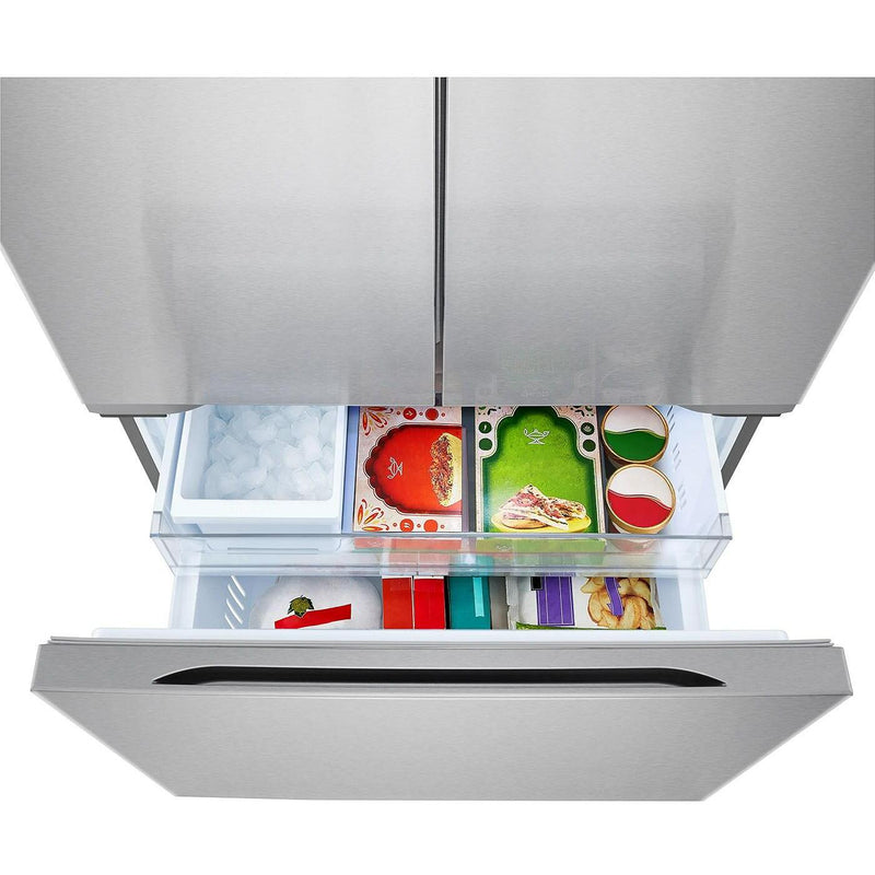  LG 36-inch, 25 cu.ft French Door Refrigerator with Ice Maker LF25Z6211S IMAGE 8