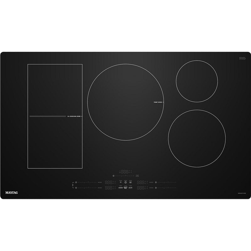  Maytag 36-inch Built-in Induction Cooktop with Power Boost MCIT8036SB IMAGE 1