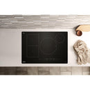  Whirlpool 30-inch Intelligent Built-in Induction Cooktop with Temp Cook™ Technology WCIT7530SB IMAGE 2