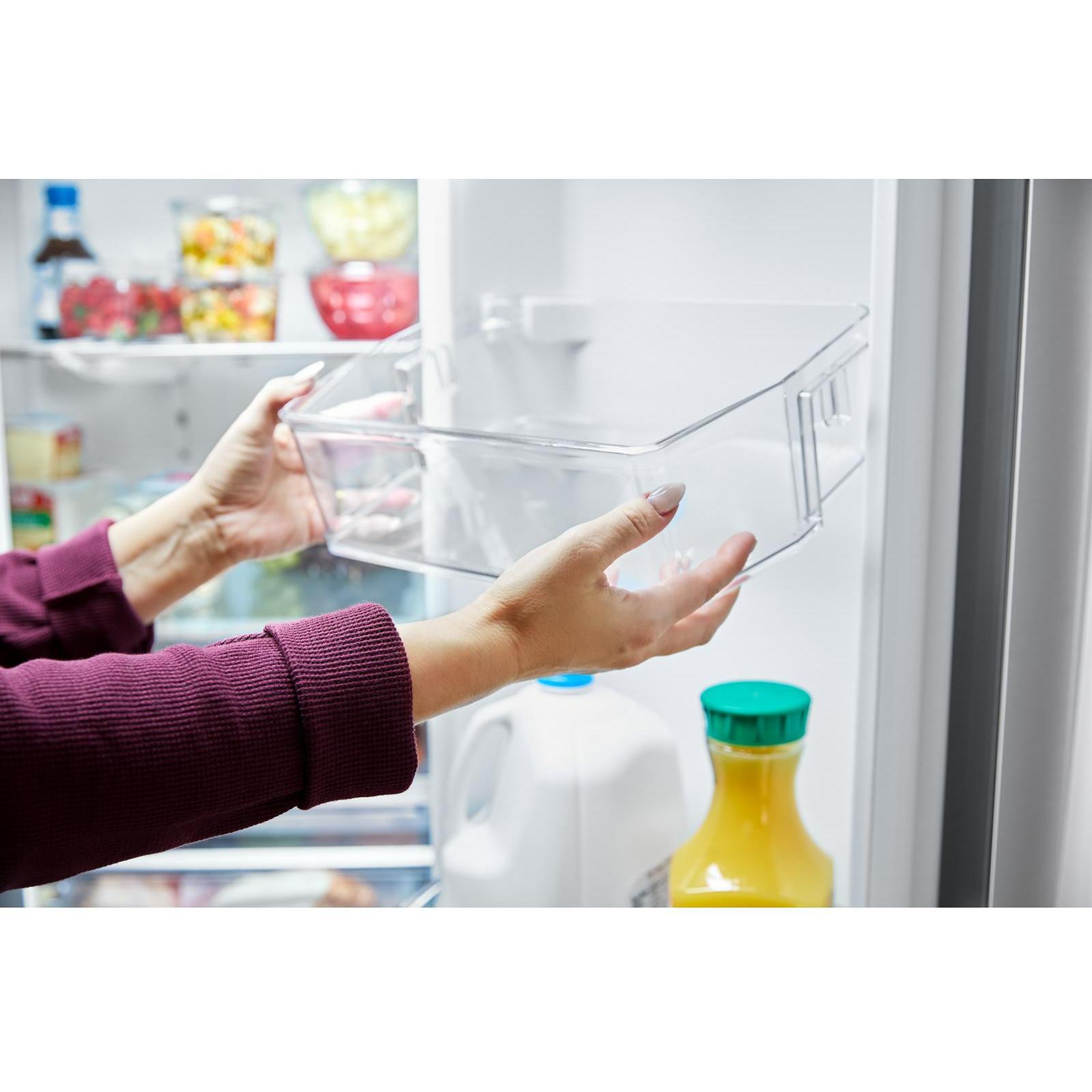  Whirlpool 36-Inch French Door Refrigerator with In-Door Water and Ice Maker WRMF3536SZ IMAGE 10