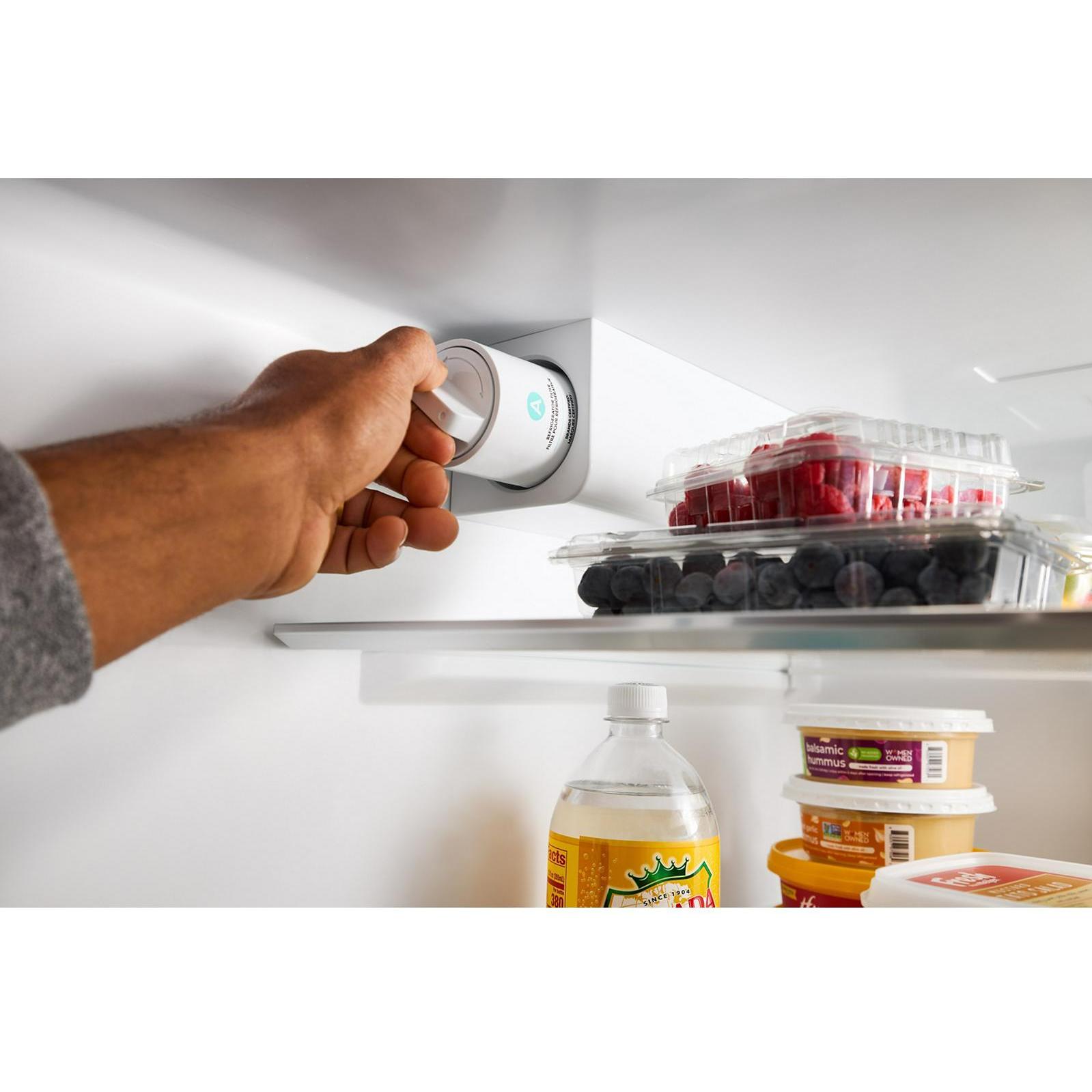  Whirlpool 36-Inch French Door Refrigerator with In-Door Water and Ice Maker WRMF3536SZ IMAGE 11