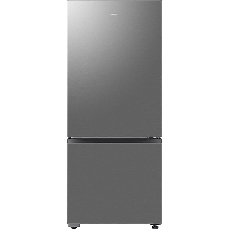  Samsung 28-inch, 15 cu. ft. Counter-Depth Bottom Freezer Refrigerator with SmartThings AI Energy Mode RB15DG6000SRAA IMAGE 1