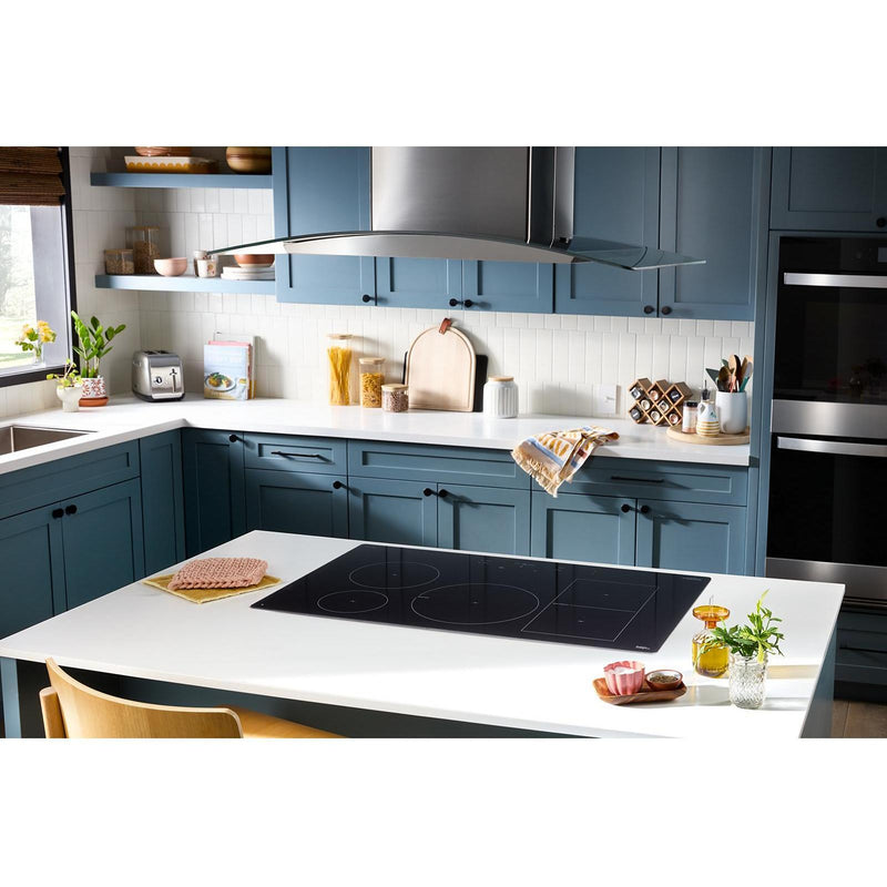  Whirlpool 36 inch Intelligent Induction Cooktop with Temp Cook™ Technology and WipeClean™ Coating WCIT7536SS IMAGE 16