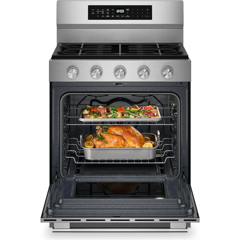  KitchenAid 30-inch Smart Freestanding Gas Range with Convection KFGS530SPS IMAGE 7