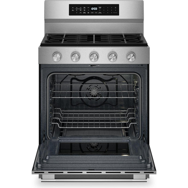  KitchenAid 30-inch Smart Freestanding Gas Range with Convection KFGS530SPS IMAGE 8