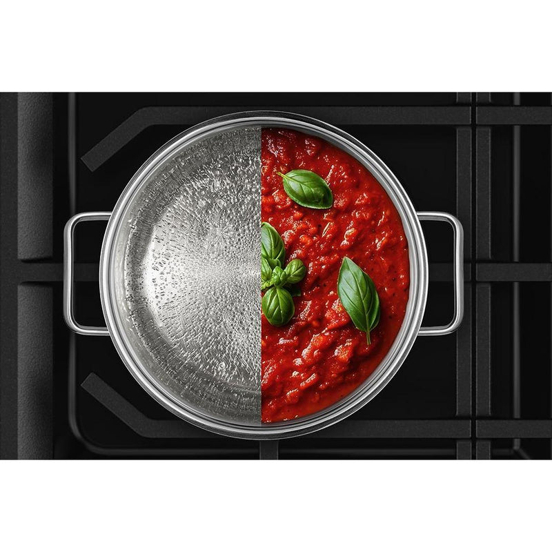  KitchenAid 30-inch Smart Slide-in Gas Range with Convection Cooking Modes KSGS330SPS IMAGE 2