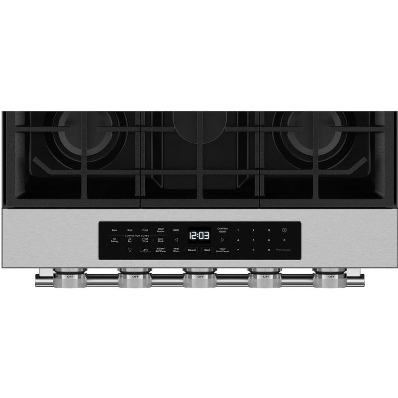  KitchenAid 30-inch Smart Slide-in Gas Range with Convection Cooking Modes KSGS330SPS IMAGE 5