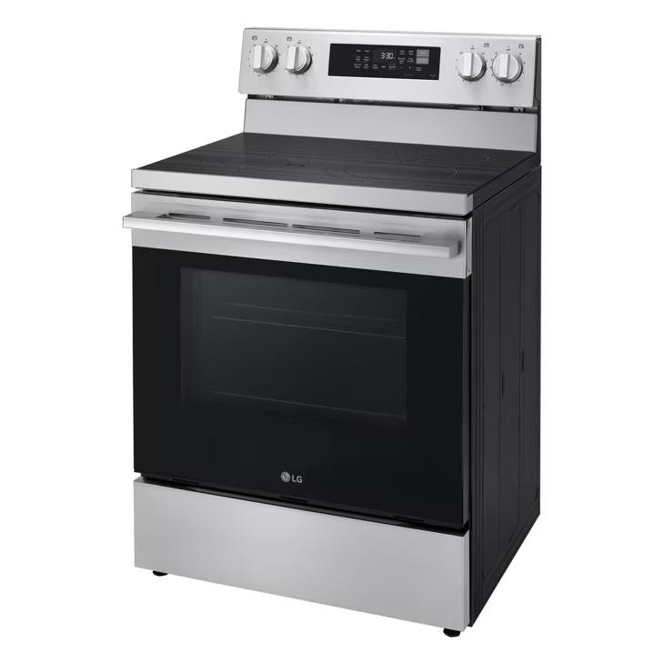  LG 30-inch Smart Electric Range with Air Fry LREN6323YE IMAGE 2