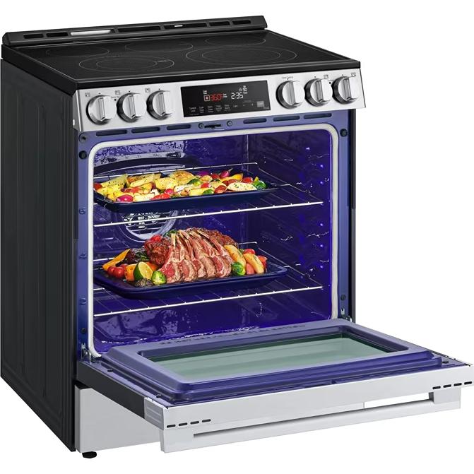  LG 30-inch Smart Electric Slide-In Range with Air Fry LSEL6333XE IMAGE 7