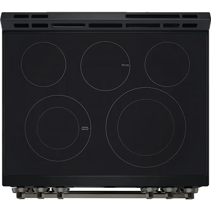  LG 30-inch Smart Electric Slide-In Range with Air Fry LSEL6333ZE IMAGE 7