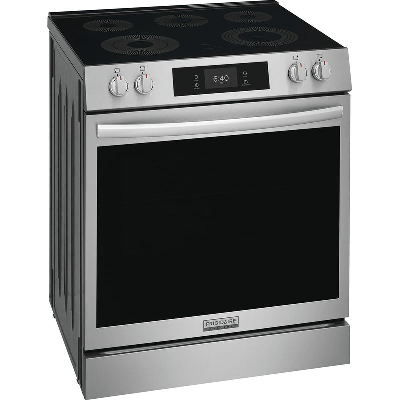  Frigidaire Gallery 30-inch Electric Range with Stone-Baked Pizza GCFE307CBF IMAGE 1