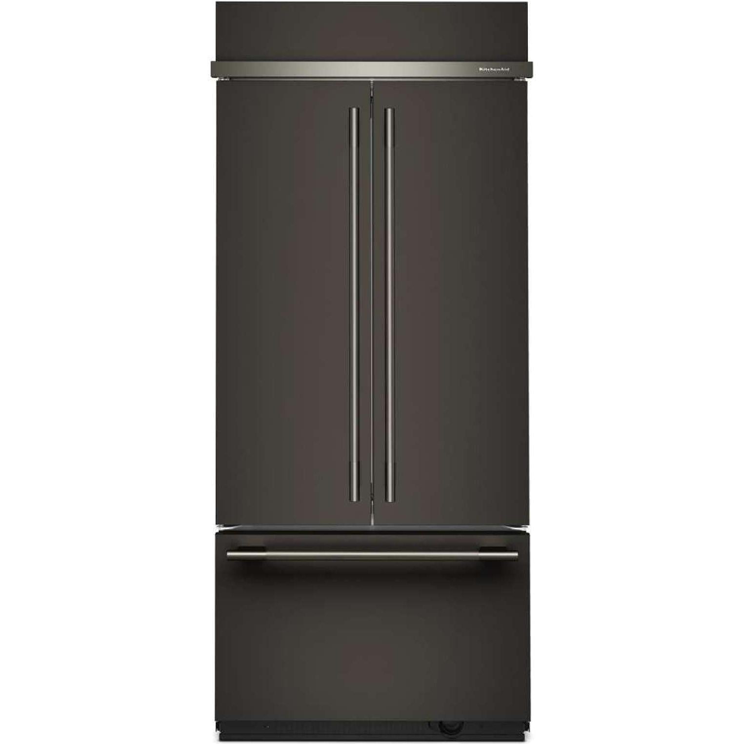  KitchenAid 36-inch, 20.8 cu. ft. Built-in French 3-Door Refrigerator KBFN536SBE IMAGE 16