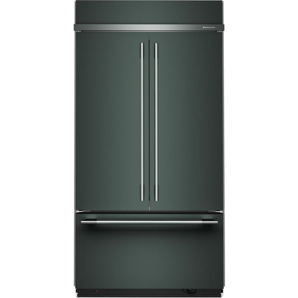  KitchenAid 42-inch, 24.2 cu. ft. Built-in French 3-Door Refrigerator KBFN542SJP IMAGE 1