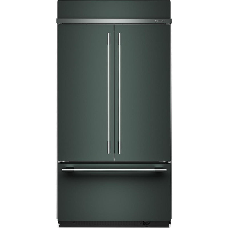  KitchenAid 42-inch, 24.2 cu. ft. Built-in French 3-Door Refrigerator KBFN542SJP IMAGE 1