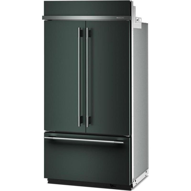 KitchenAid 42-inch, 24.2 cu. ft. Built-in French 3-Door Refrigerator KBFN542SJP IMAGE 7