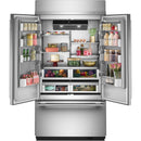  KitchenAid 42-inch, 24.2 cu. ft. Built-in French 3-Door Refrigerator KBFN542SPS IMAGE 3
