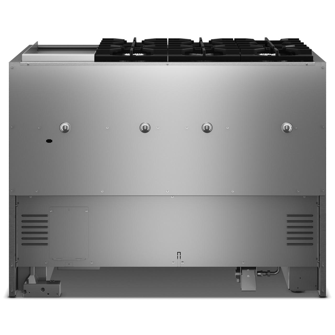  KitchenAid 48-inch Freestanding Commercial-Style Dual-Fuel Range with Griddle KFDD948SSC IMAGE 6