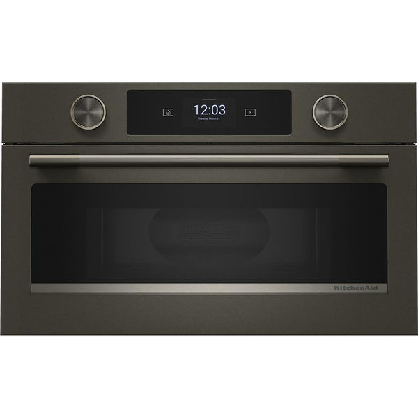  KitchenAid 30-inch Built-in Microwave Oven with Convection Technology KMBS730SBE IMAGE 1