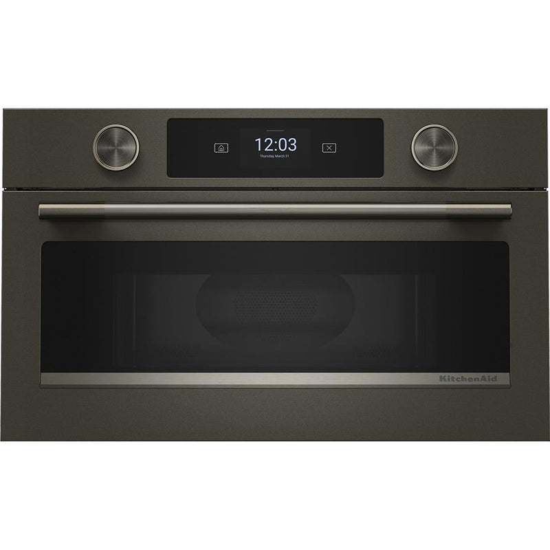  KitchenAid 30-inch Built-in Microwave Oven with Convection Technology KMBS730SBE IMAGE 1