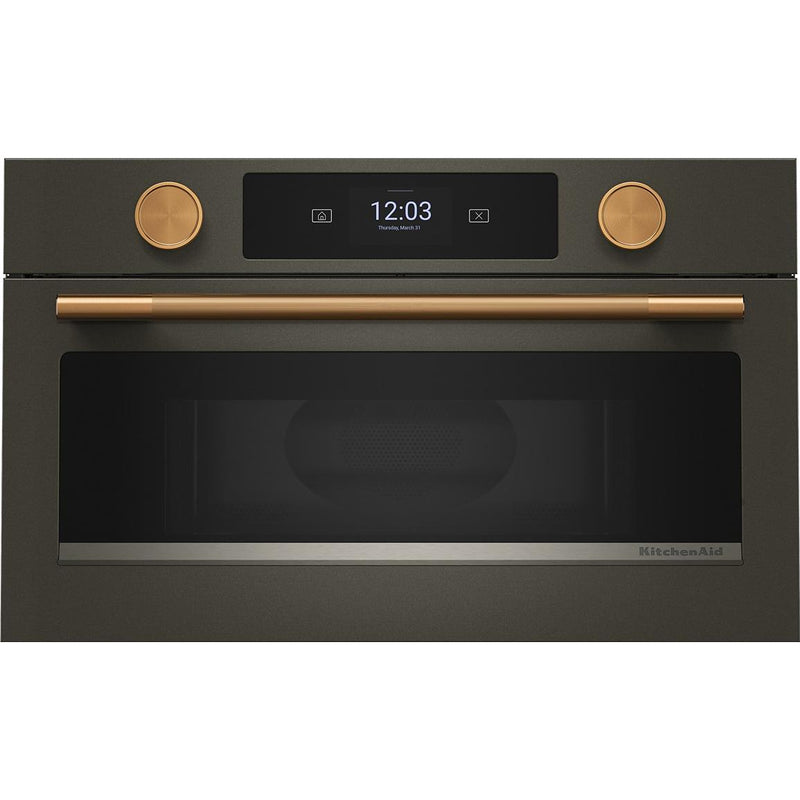  KitchenAid 30-inch Built-in Microwave Oven with Convection Technology KMBS730SBE IMAGE 4