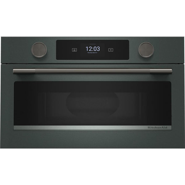  KitchenAid 30-inch Built-in Microwave Oven with Convection Technology KMBS730SJP IMAGE 1