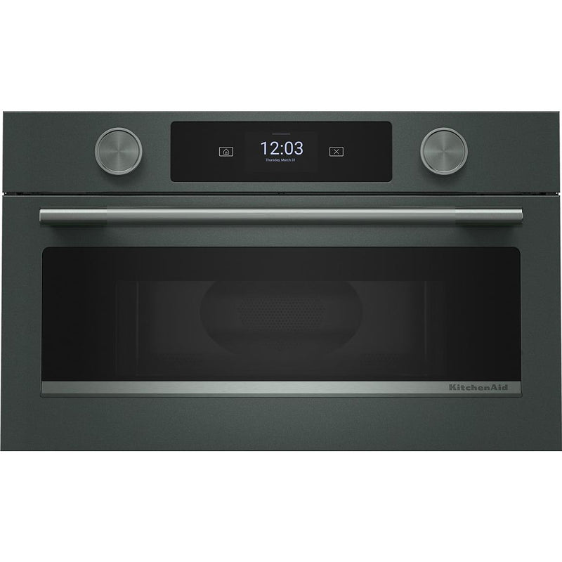  KitchenAid 30-inch Built-in Microwave Oven with Convection Technology KMBS730SJP IMAGE 3