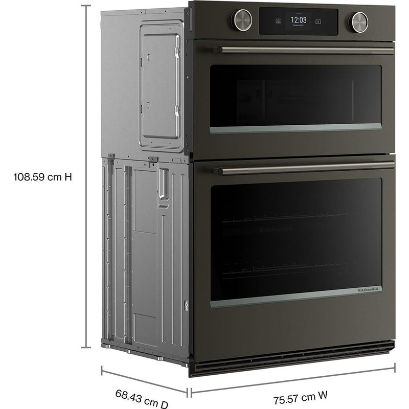  KitchenAid 30-inch Built-in Combination Wall Oven with Microwave Oven with Convection Technology KOEC730SBE IMAGE 9