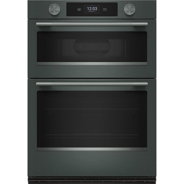  KitchenAid 30-inch Built-in Combination Wall Oven with Microwave Oven with Convection Technology KOEC730SJP IMAGE 1