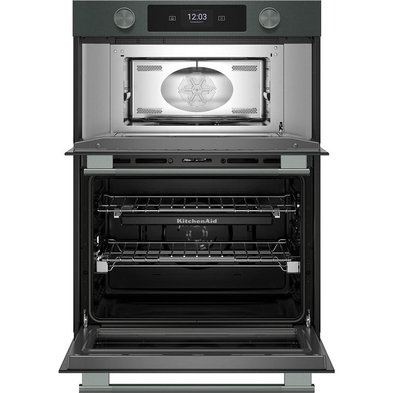  KitchenAid 30-inch Built-in Combination Wall Oven with Microwave Oven with Convection Technology KOEC730SJP IMAGE 2