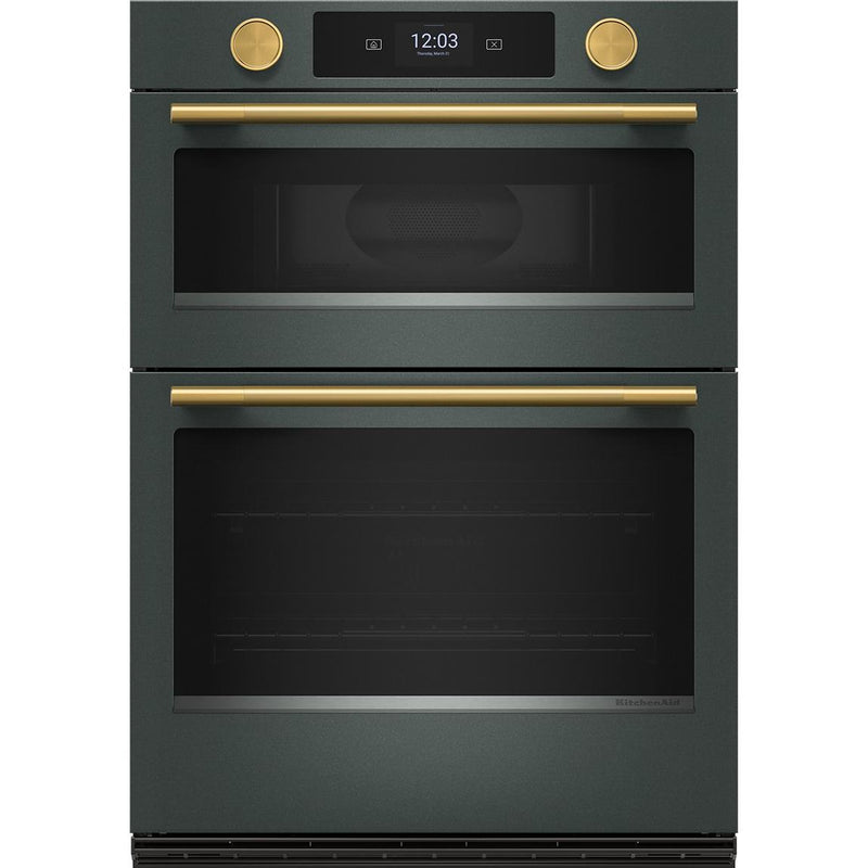  KitchenAid 30-inch Built-in Combination Wall Oven with Microwave Oven with Convection Technology KOEC730SJP IMAGE 3