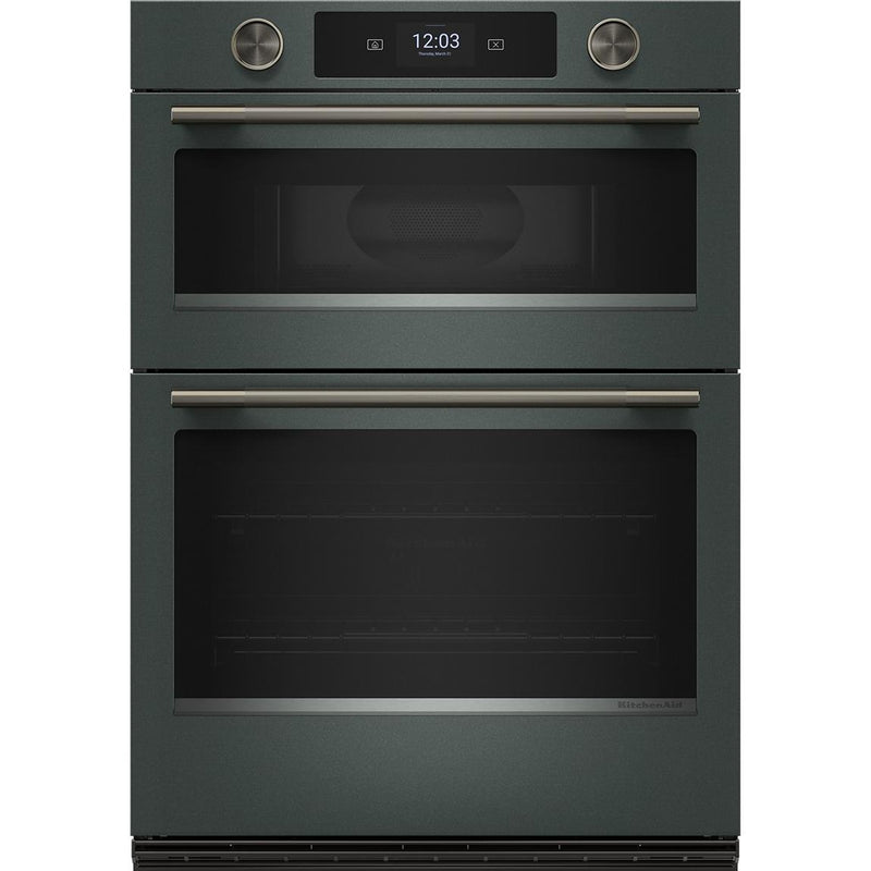  KitchenAid 30-inch Built-in Combination Wall Oven with Microwave Oven with Convection Technology KOEC730SJP IMAGE 4