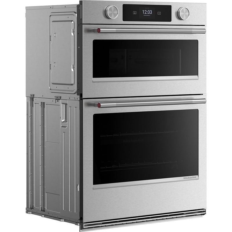  KitchenAid 30-inch Built-in Combination Wall Oven with Microwave Oven with Convection Technology KOEC730SPS IMAGE 7