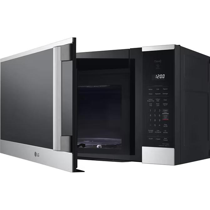  LG 30-inch 1.8 cu. ft. Over-the-Range Microwave Oven with EasyClean® MVEM1825X IMAGE 5