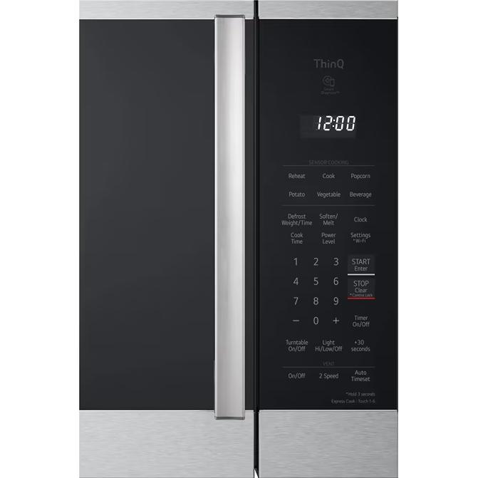  LG 30-inch 1.8 cu. ft. Over-the-Range Microwave Oven with EasyClean® MVEM1825X IMAGE 7