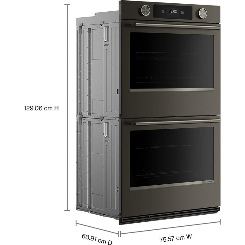  KitchenAid 30-inch Built-in Double Wall Oven with Convection Technology KOED730SBE IMAGE 7