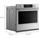  KitchenAid 27-inch Built-in Single Wall Oven with Convection Technology KOES727SPS IMAGE 5