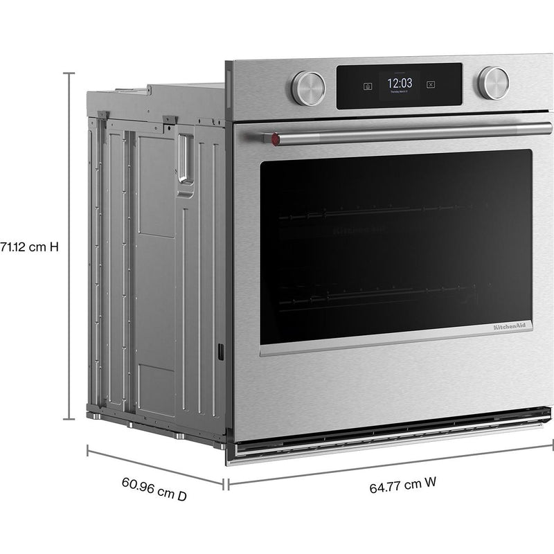  KitchenAid 27-inch Built-in Single Wall Oven with Convection Technology KOES727SPS IMAGE 5