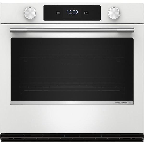 KitchenAid 30-inch Built-in Single Wall Oven with Convection Technology KOES730SWH IMAGE 1