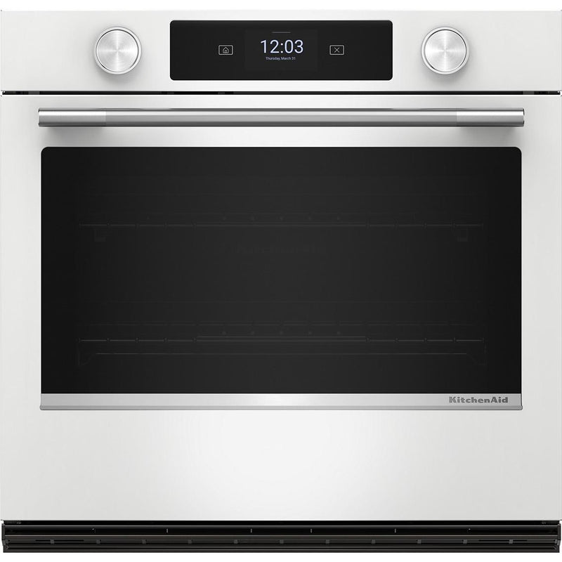  KitchenAid 30-inch Built-in Single Wall Oven with Convection Technology KOES730SWH IMAGE 1